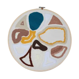 32CM Embroidered Hoop Organic