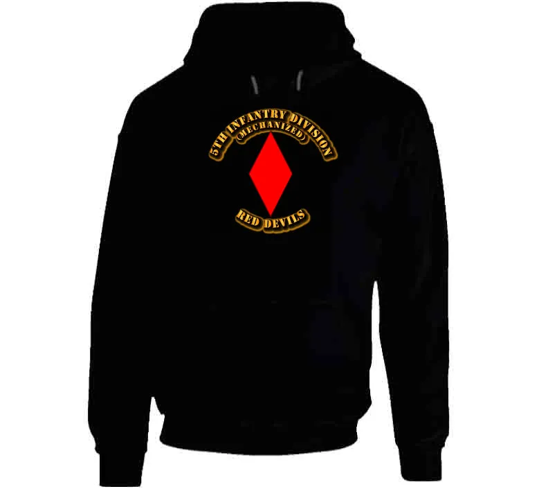 5th Infantry Division - Red Devils T Shirt