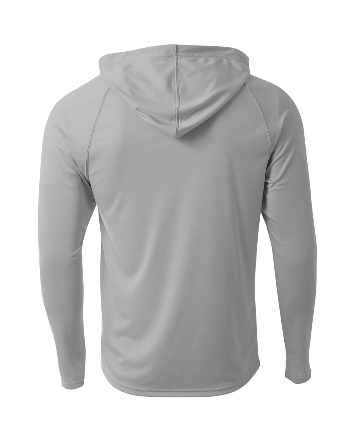 A4 N3409 Men's Cooling Performance Long-Sleeve Hooded T-shirt