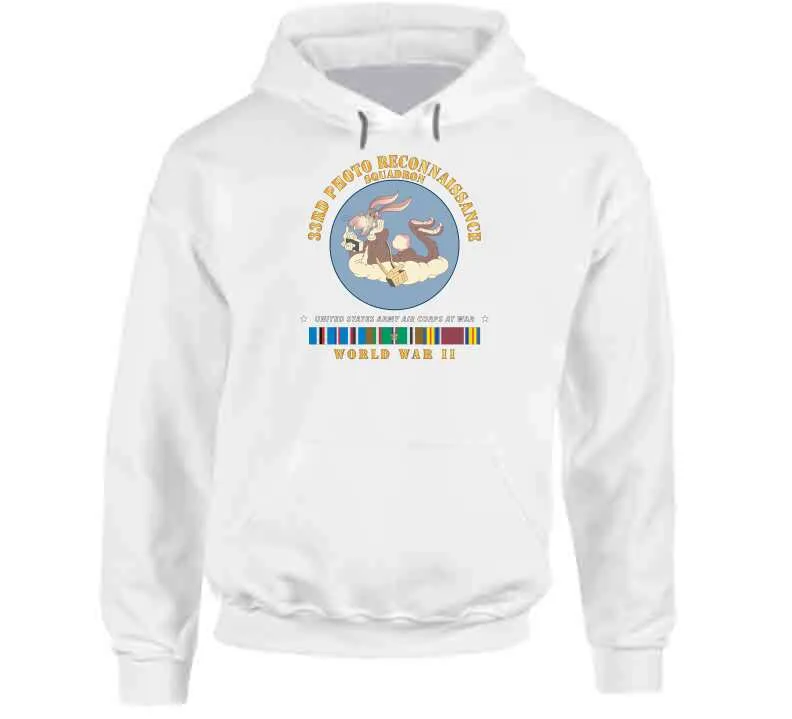 Aac - 33rd Photo Reconnaissance Squadron - Wwii W Eu Svc X 300 Classic T Shirt, Crewneck Sweatshirt, Hoodie, Long Sleeve