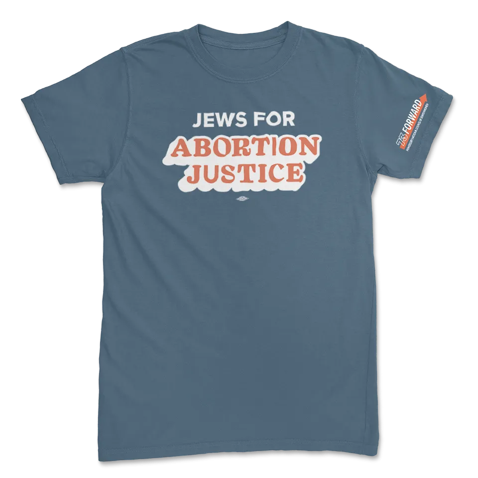 Abortion Justice T-Shirt (Denim Blue)