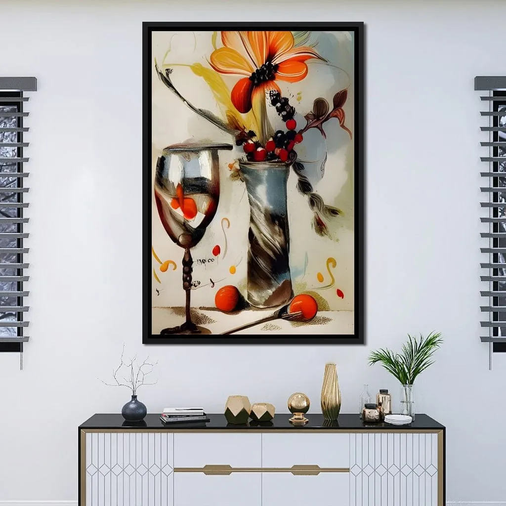 Abstract Wine & Flowers 04