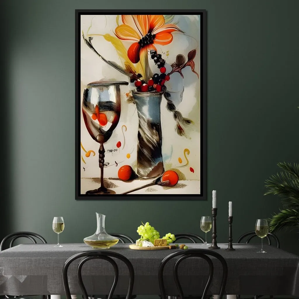 Abstract Wine & Flowers 04