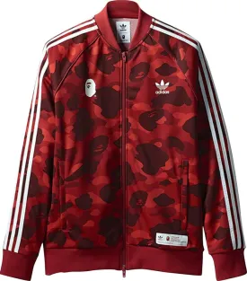adidas x BAPE adicolor Track Top 'Raw Red', red