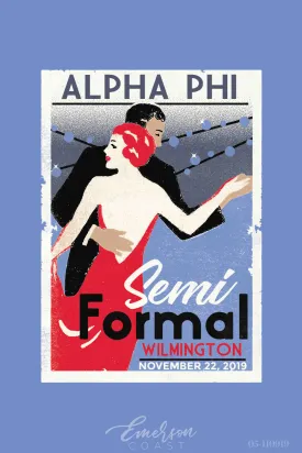 Alpha Phi University of North Carolina Wilmington Semi Formal T-shirt