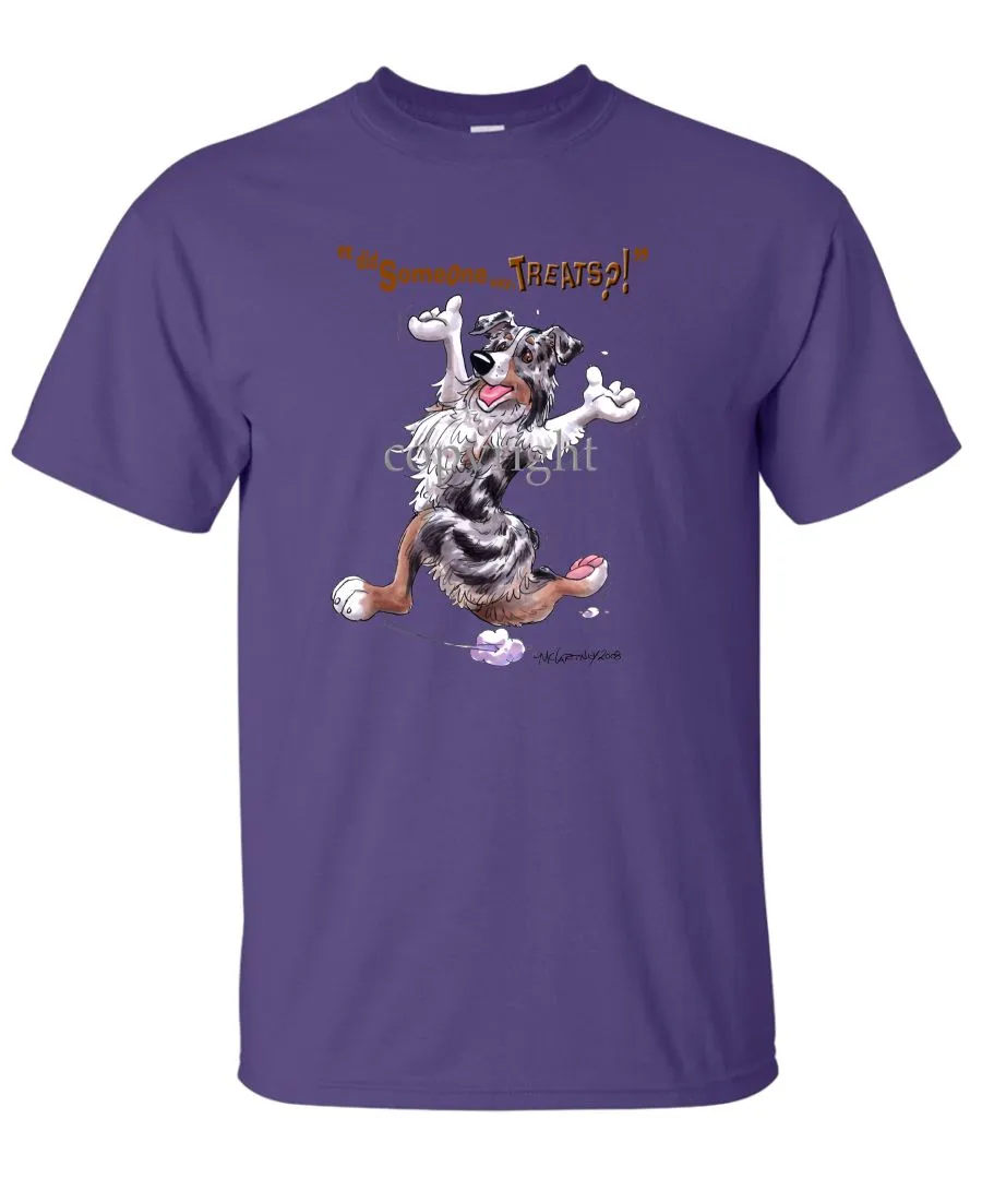 Australian Shepherd  Blue Merle - Treats - T-Shirt