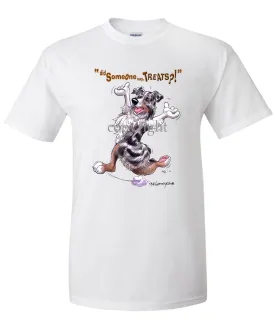 Australian Shepherd  Blue Merle - Treats - T-Shirt