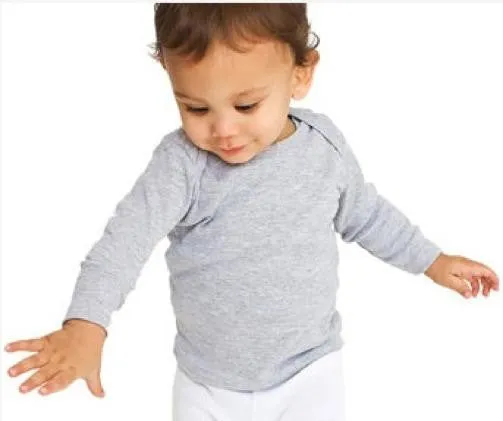Baby Long Sleeve T-Shirt with personalized embroidery