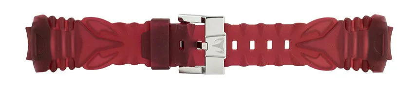 Band for Cruise/Cruise Medium 108004 Transparent Maroon Red (Burgundy)