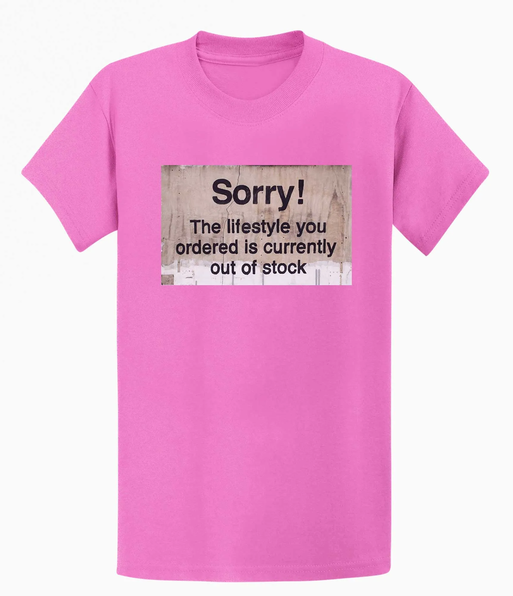 Banksy Sorry Out of Stock Men's T-shirt