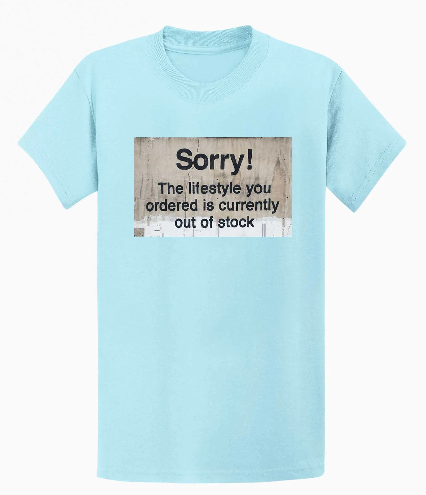 Banksy Sorry Out of Stock Men's T-shirt