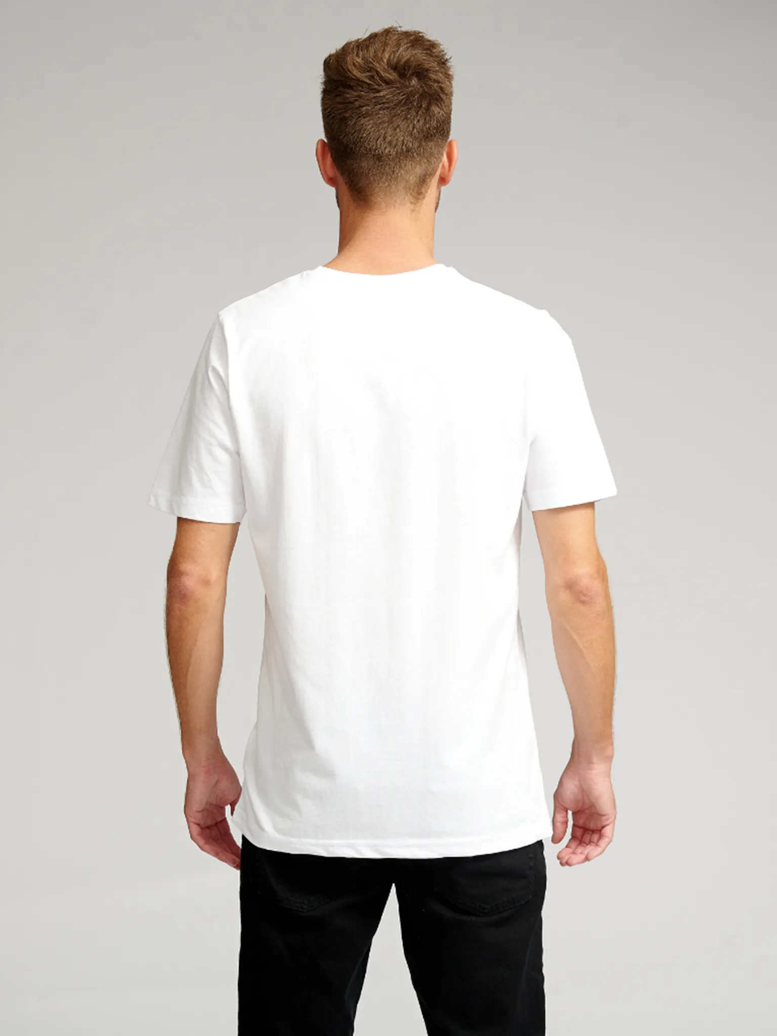 Basic T-shirt - Hvid