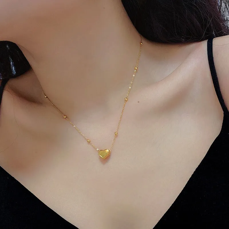 Beads Love Necklace For Women