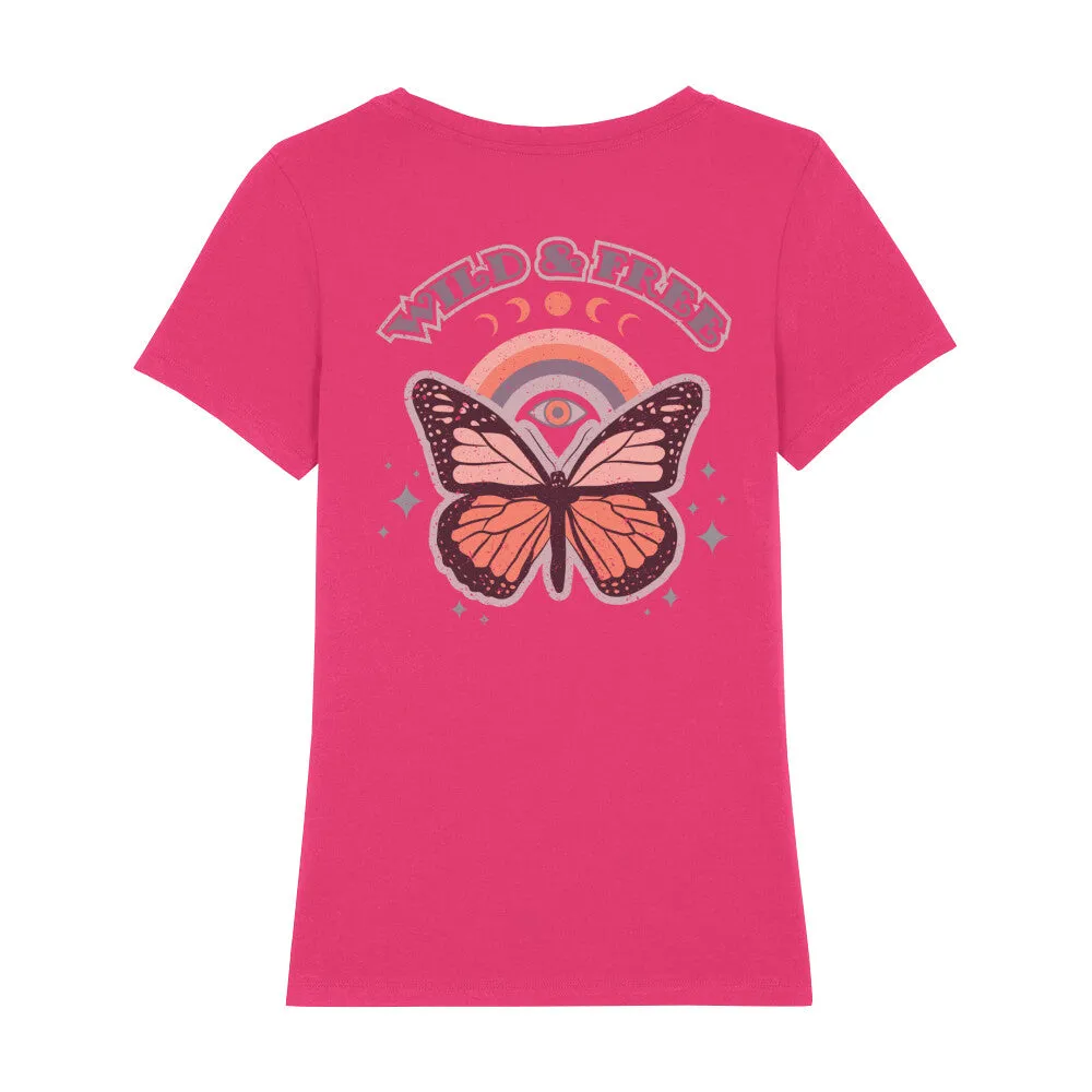 Bio T-Shirt Rückenprint | Wild and Free