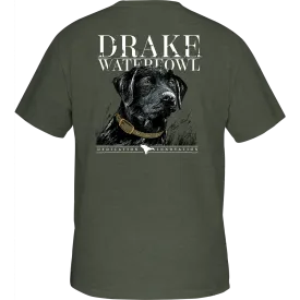 Black Lab Collar T-Shirt