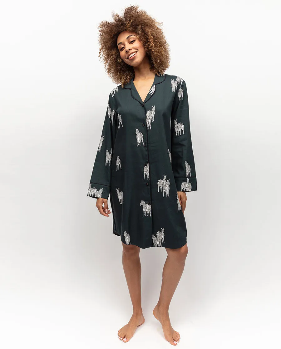 Blake Zebra Print Nightshirt