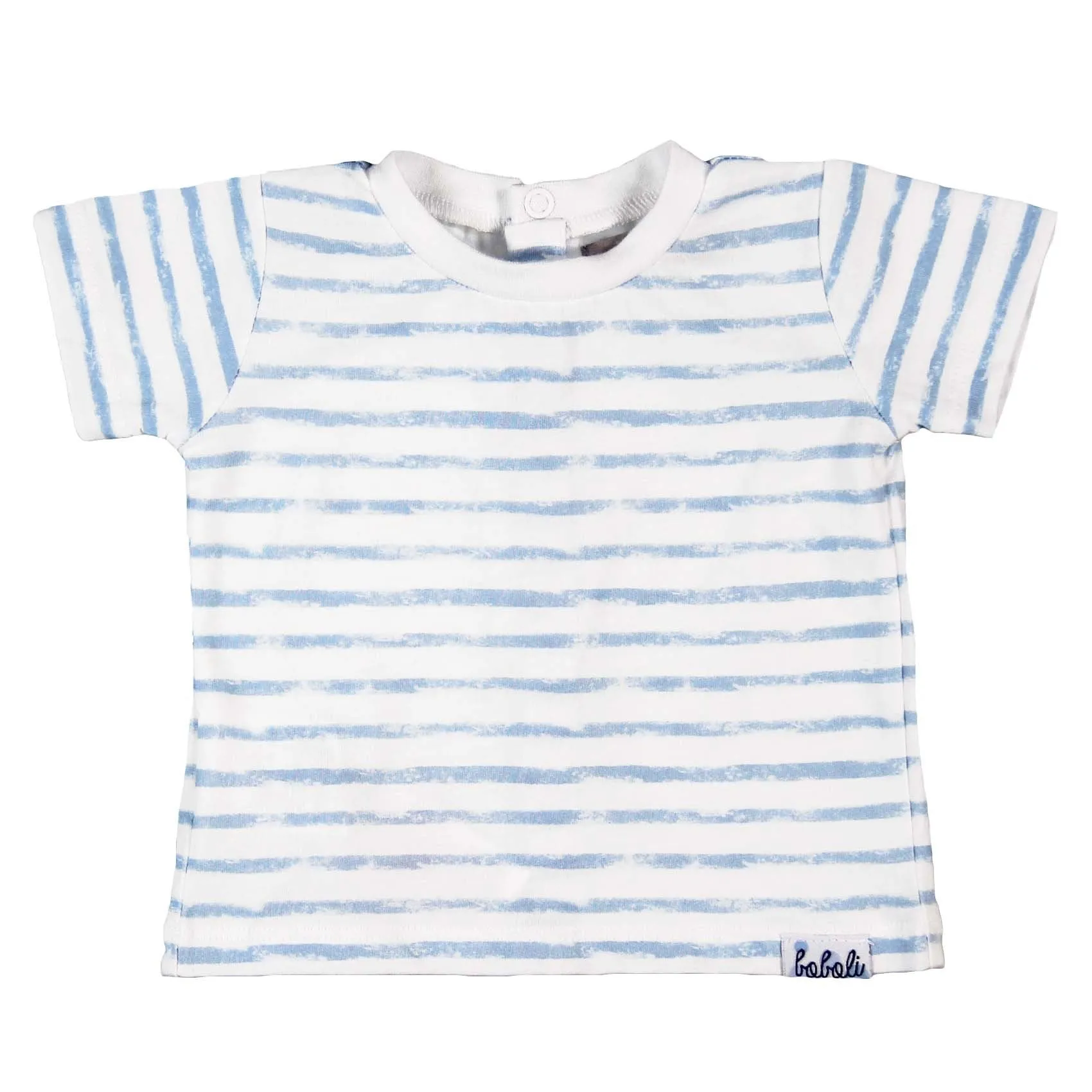 Boboli Tee - Blue Stripe