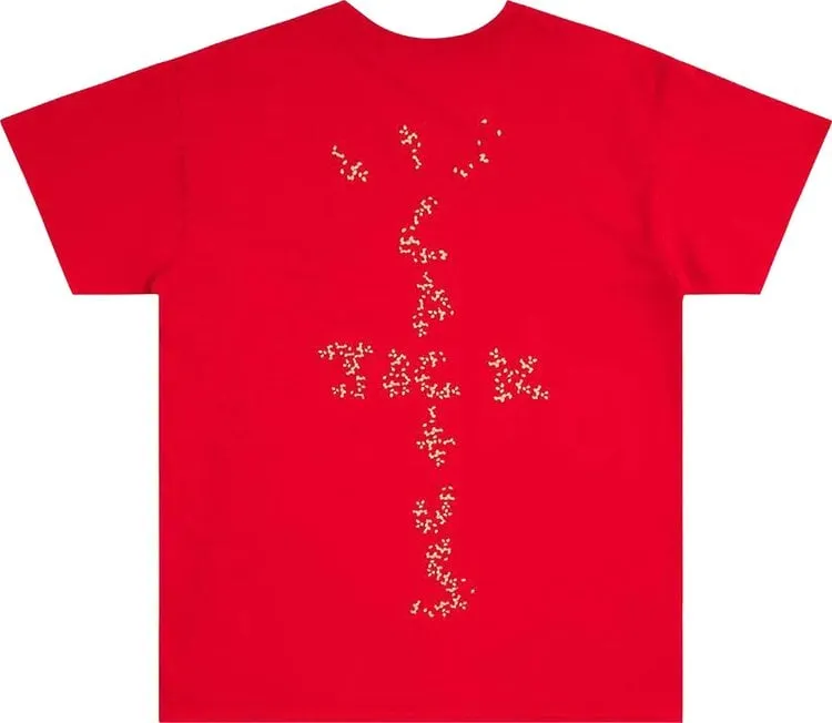 Cactus Jack by Travis Scott Sesame T-Shirt III 'Red' T-Shirt, red