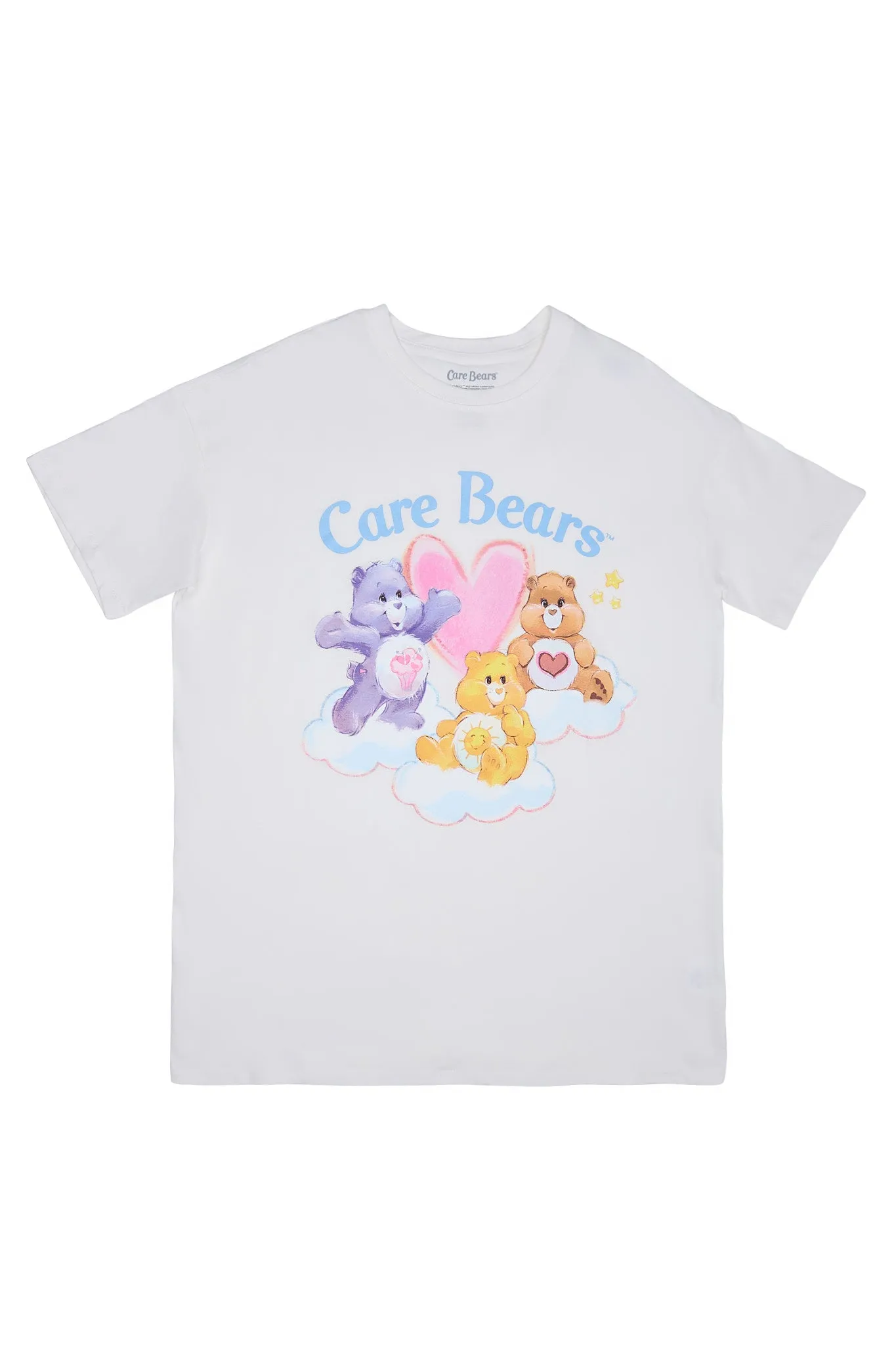 Care Bears Heart Graphic Boyfriend Tee
