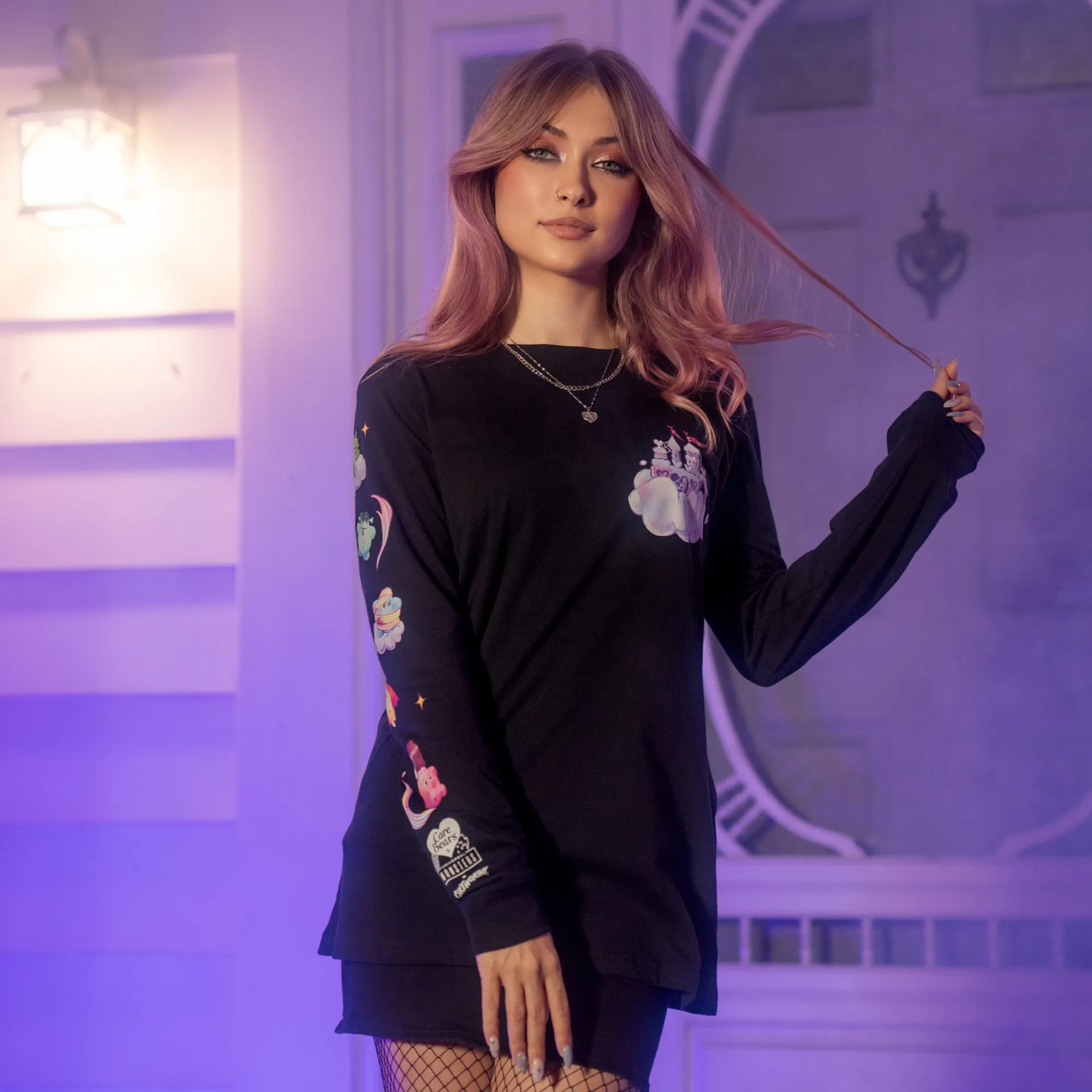 Care Bears x Universal Monsters Long Sleeve T-Shirt
