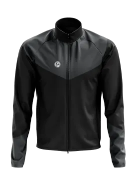 Chamarra Rompevientos Black/Gray Geovanny