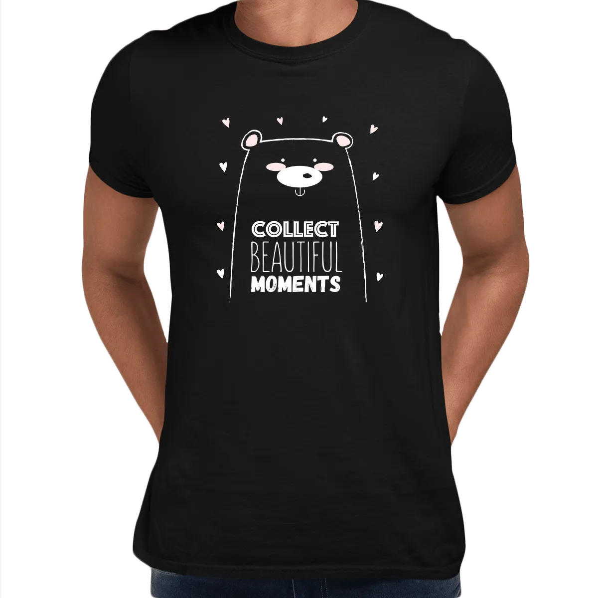 Collect Beautiful moments Animal Dog Funny Quote Unisex T-shirt