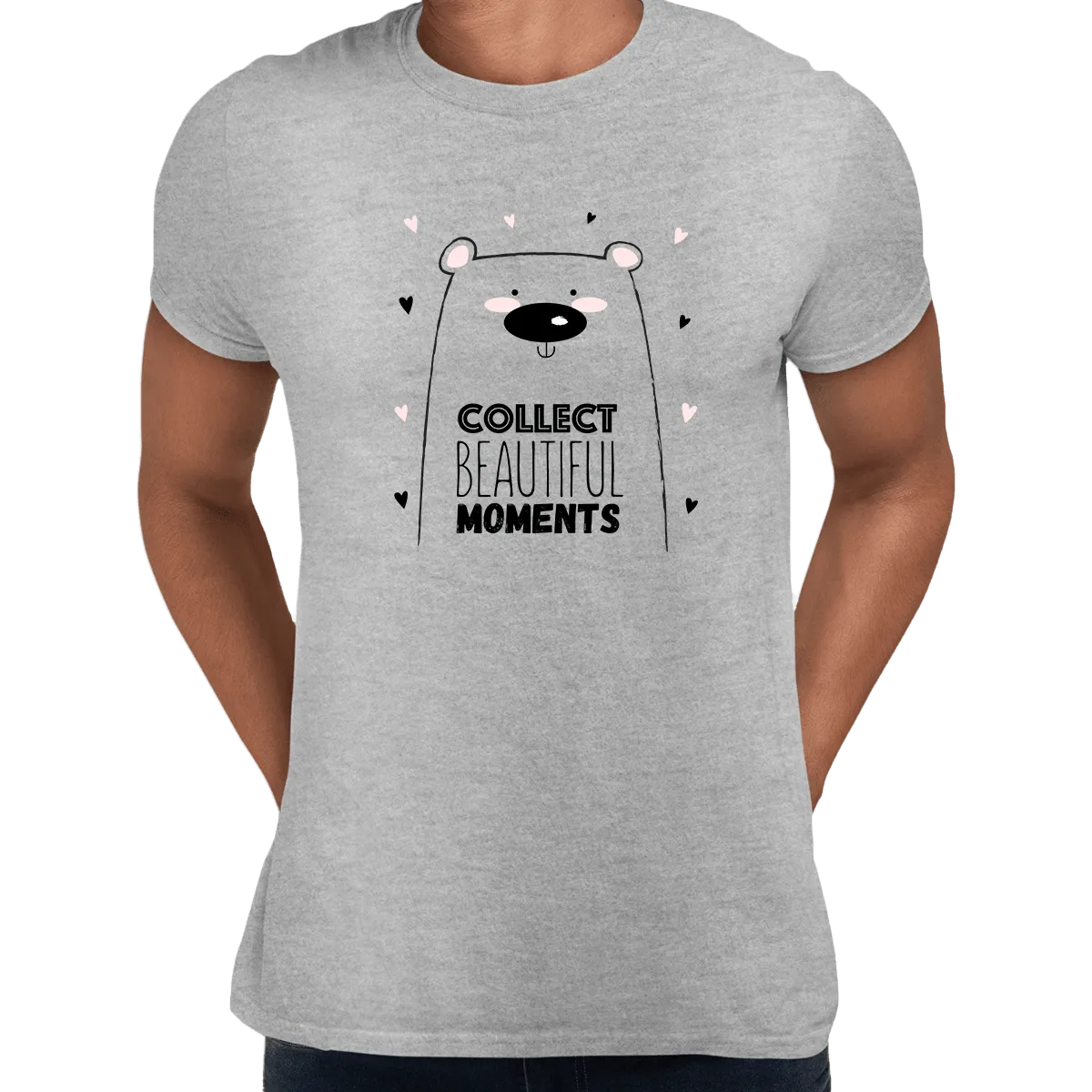 Collect Beautiful moments Animal Dog Funny Quote Unisex T-shirt