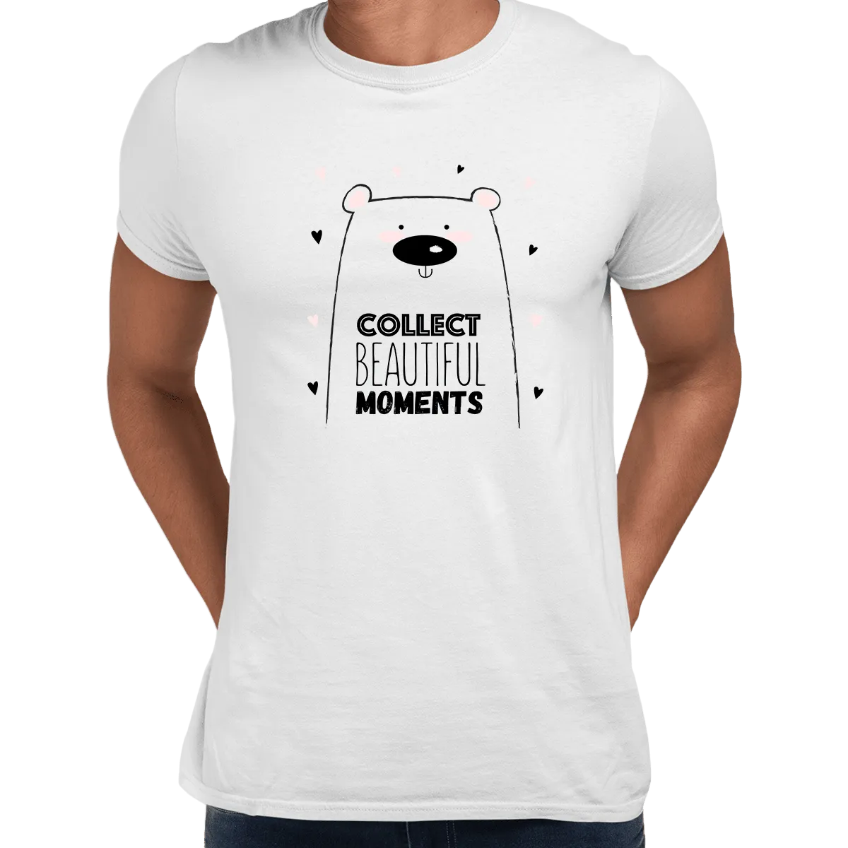 Collect Beautiful moments Animal Dog Funny Quote Unisex T-shirt