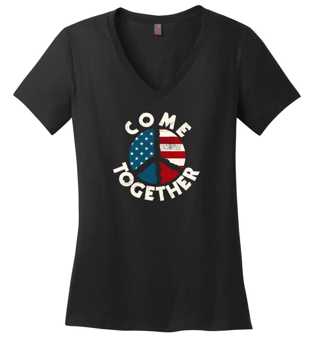 Come Together Vintage V- neck