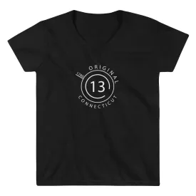 Connecticut - Women's Casual V-Neck Shirt - Original 13
