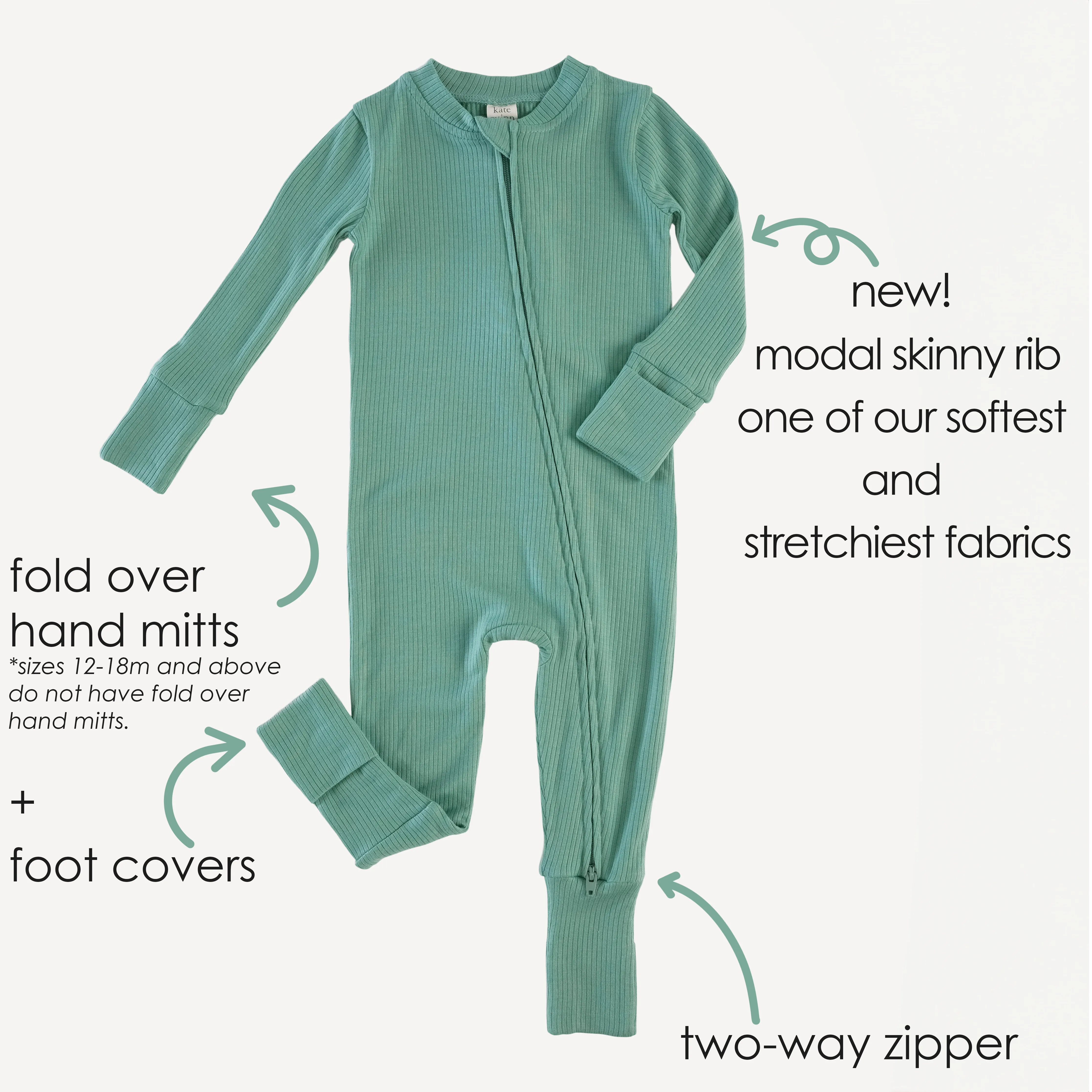convertible zippy pjs | carnelian | modal skinny rib