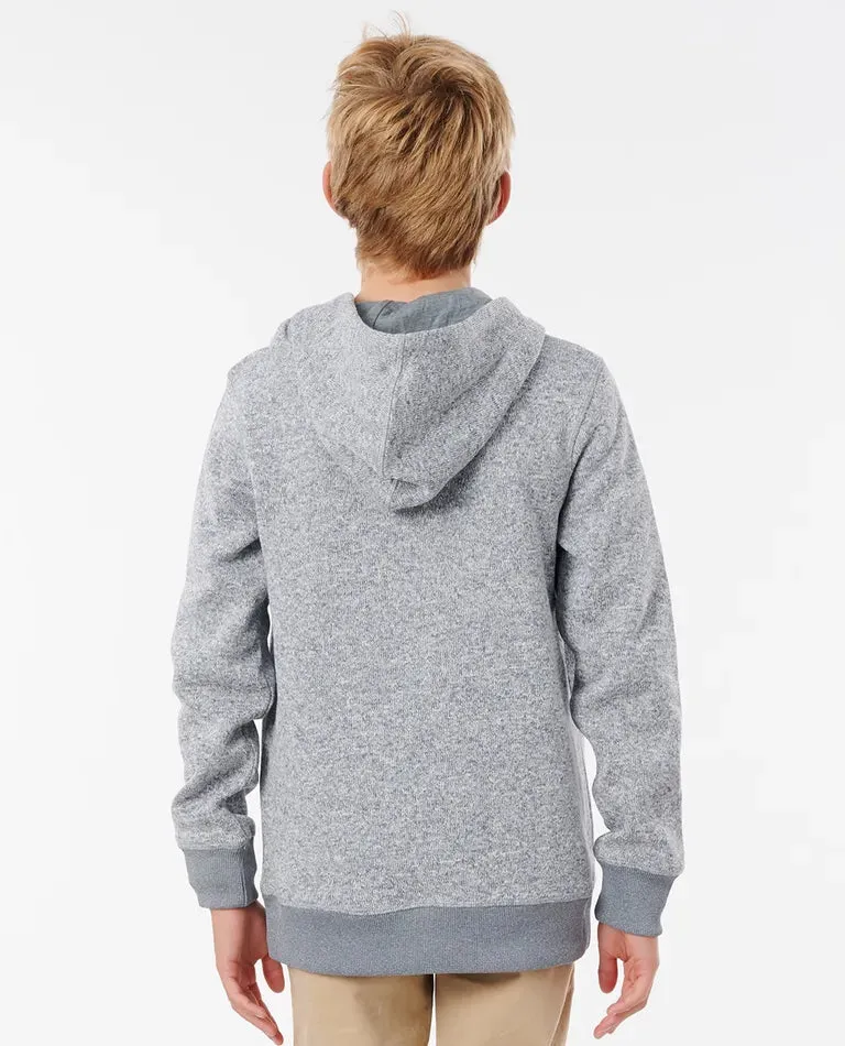 Crescent Hood Boys - Grey Marle