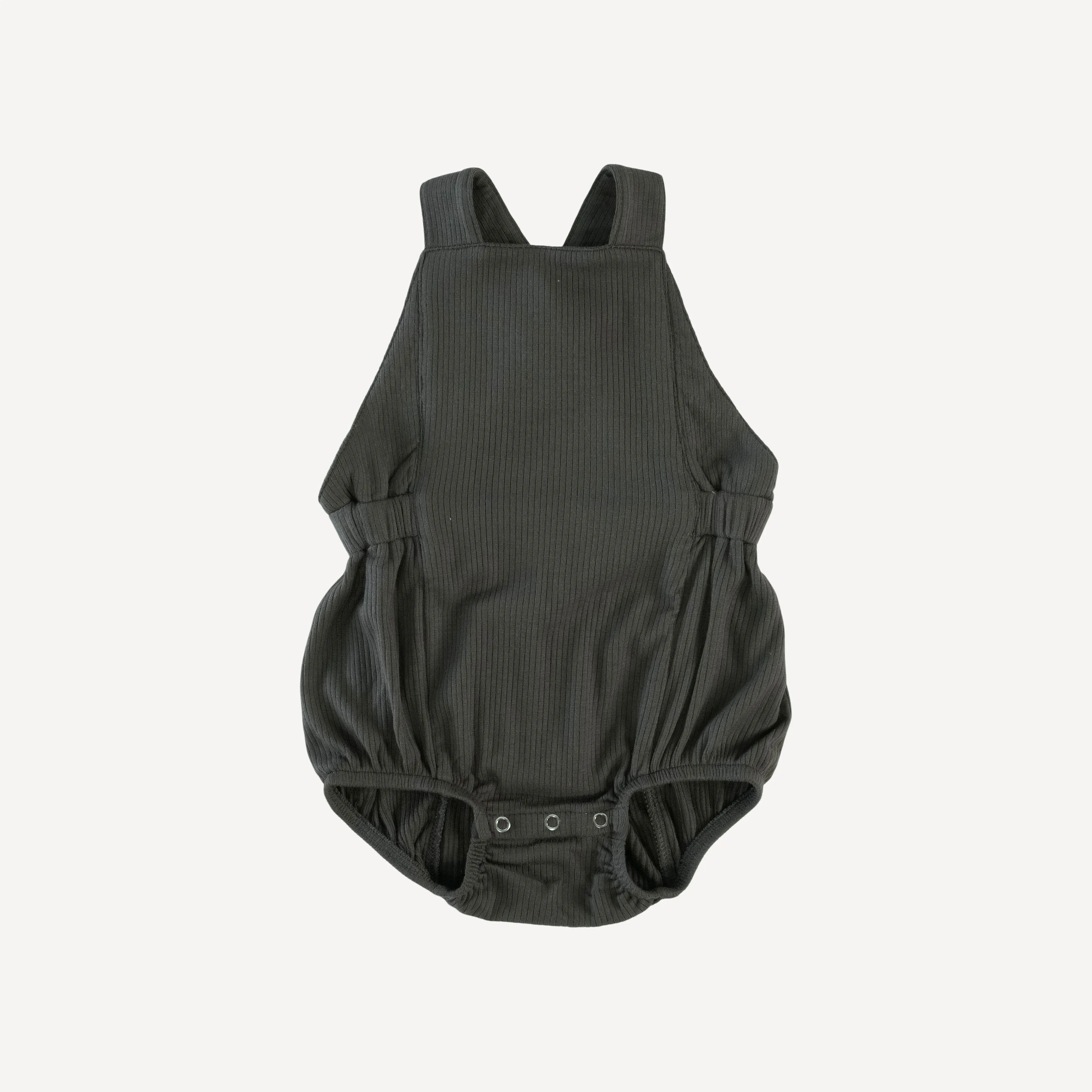 criss cross bubble | beluga | modal skinny rib