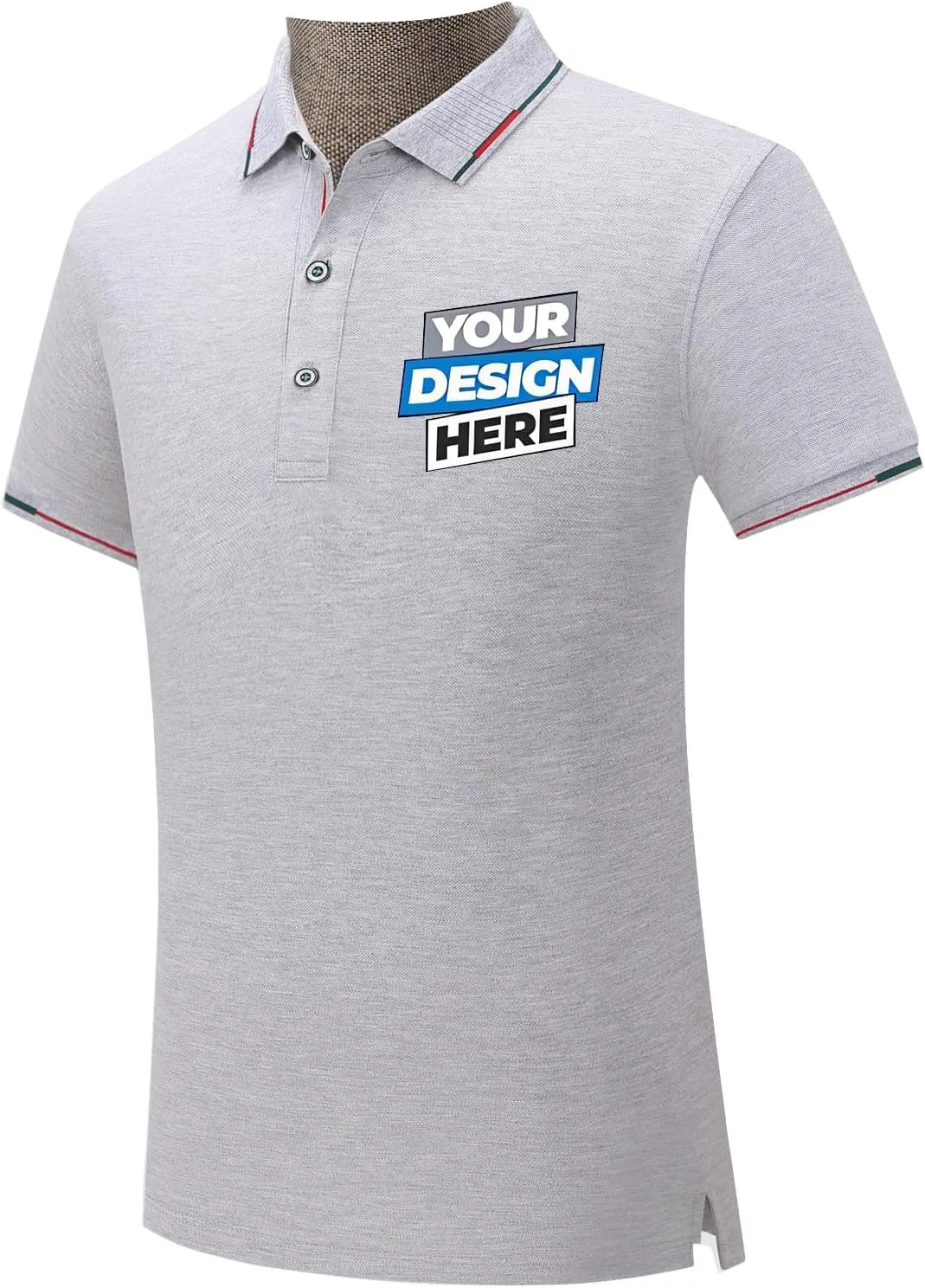Custom Shirts for Men/Women Personalized Polo Shirt Embroidered Print Design Your Own Text Logo Name T-Shirts