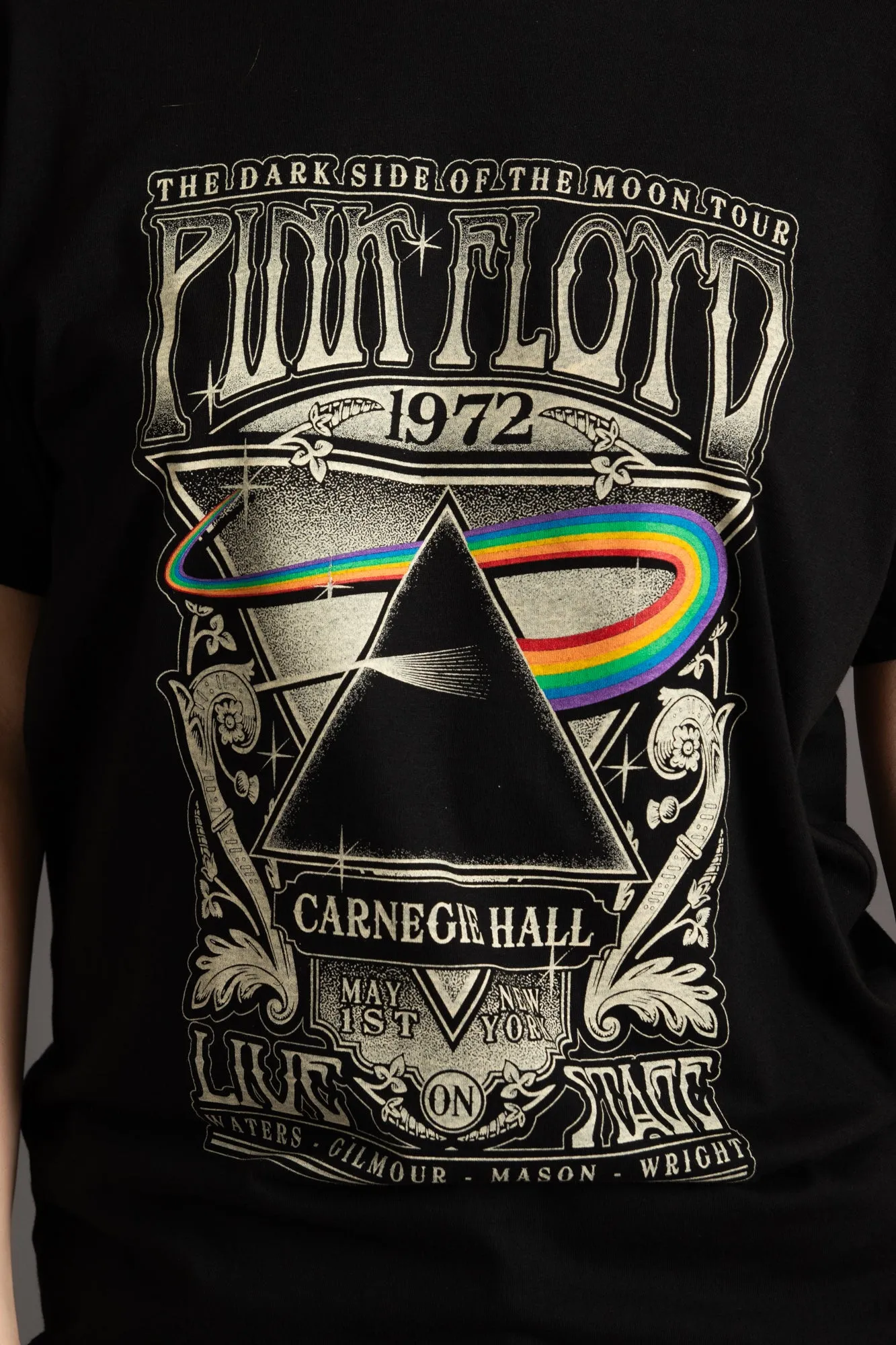 Daisy Street Licensed Pink Floyd 'Carnegie Hall' T-Shirt
