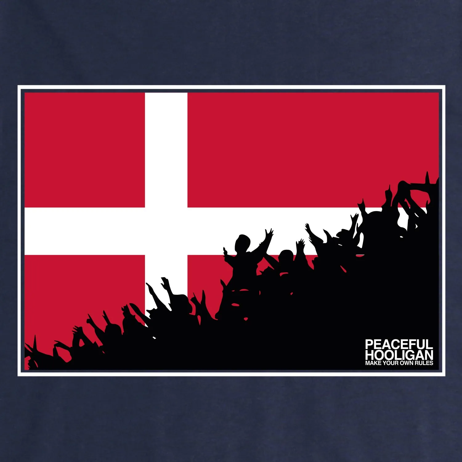 Denmark Fanatics T-Shirt Navy