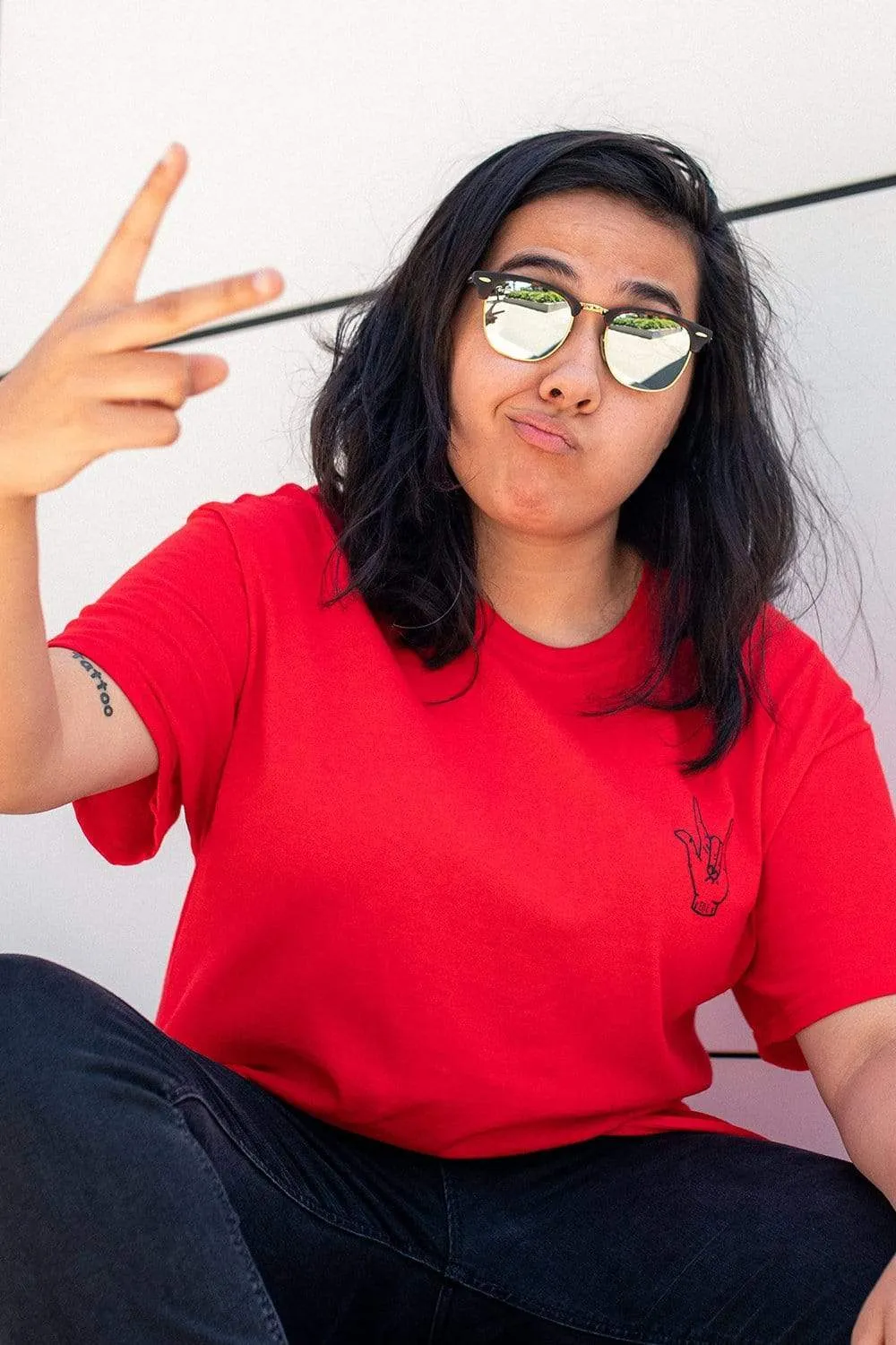 Elle Mills: Red Rock Tee