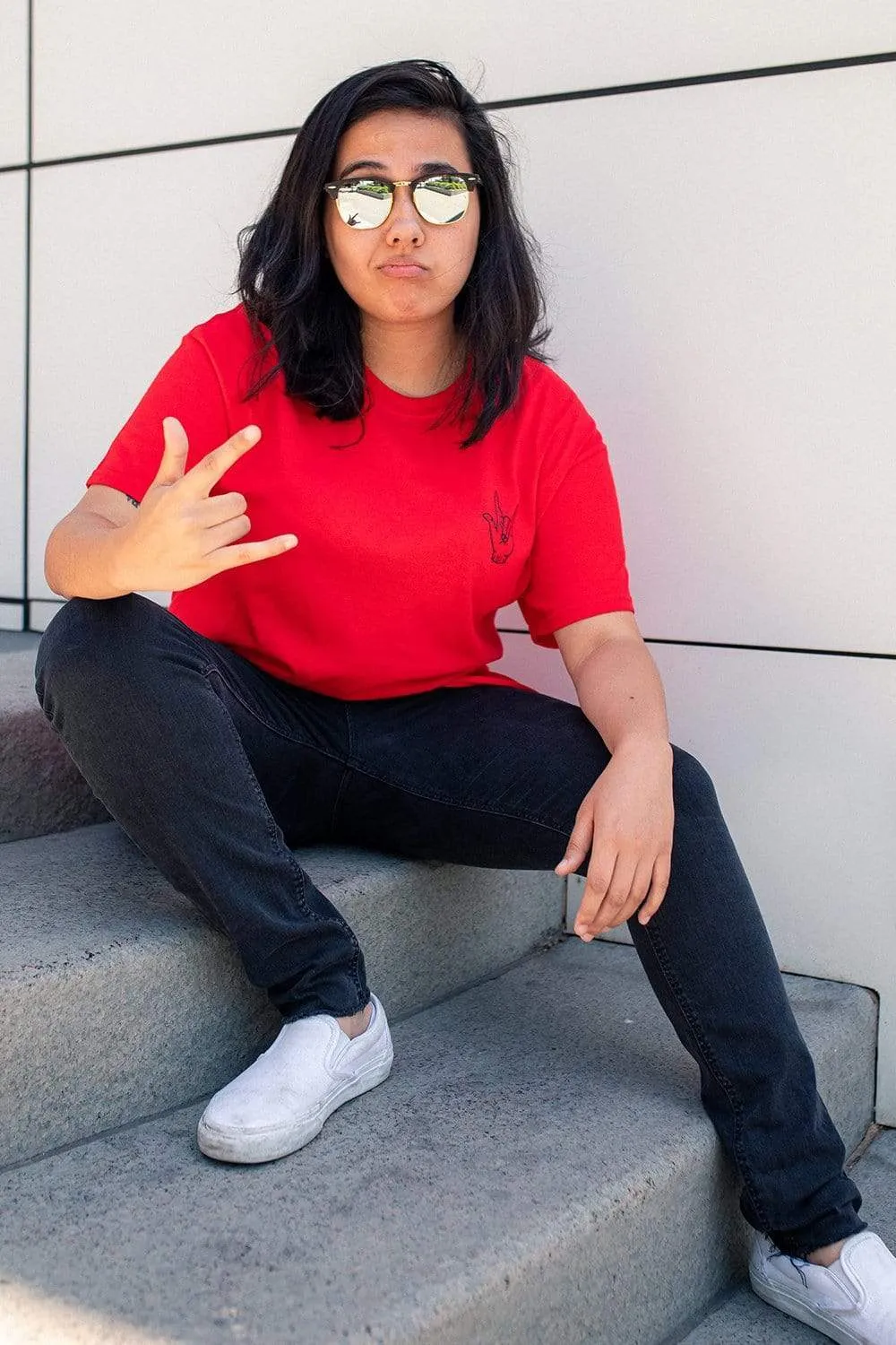 Elle Mills: Red Rock Tee
