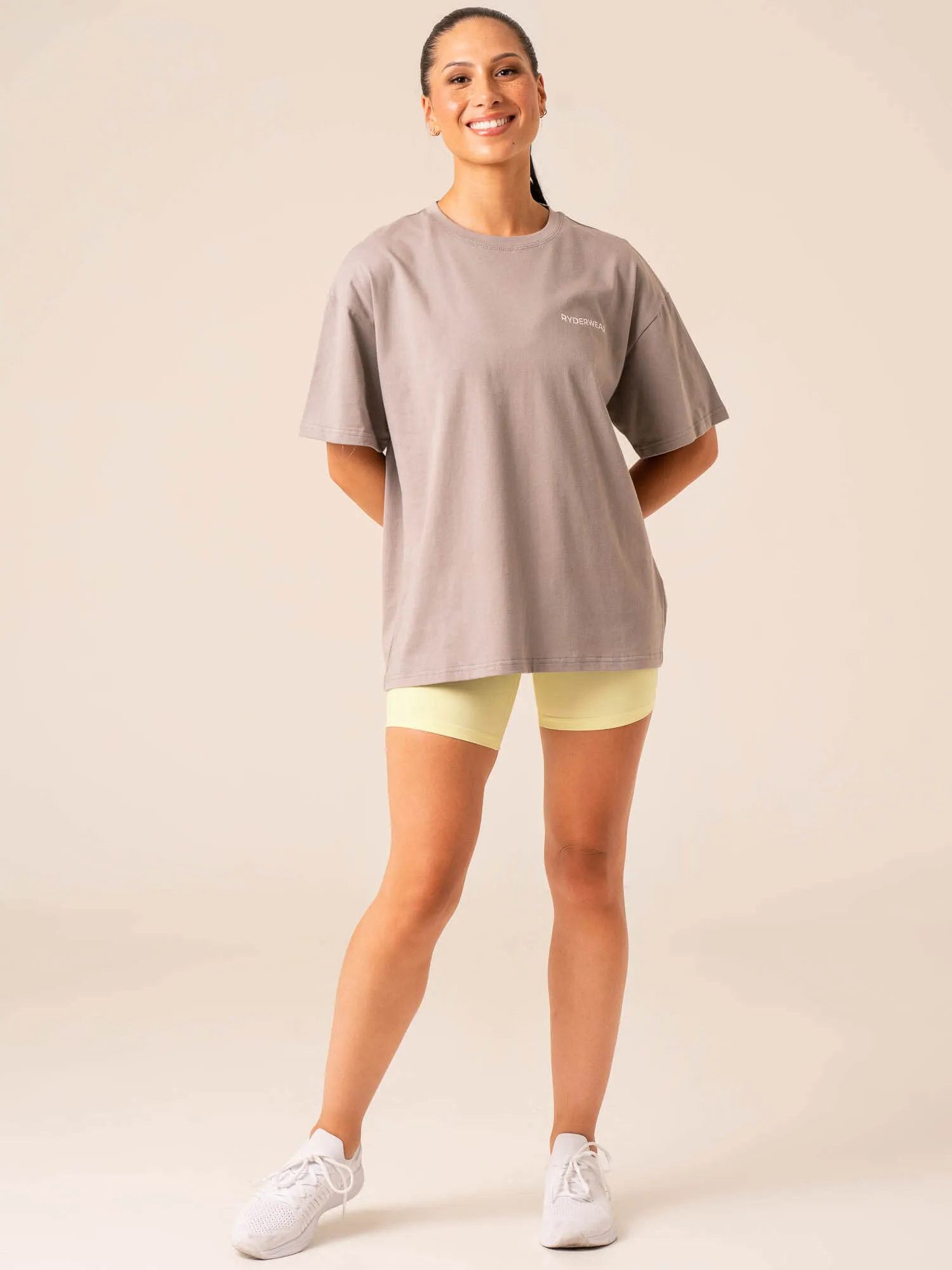 Embody Oversized T-Shirt - Steel Grey