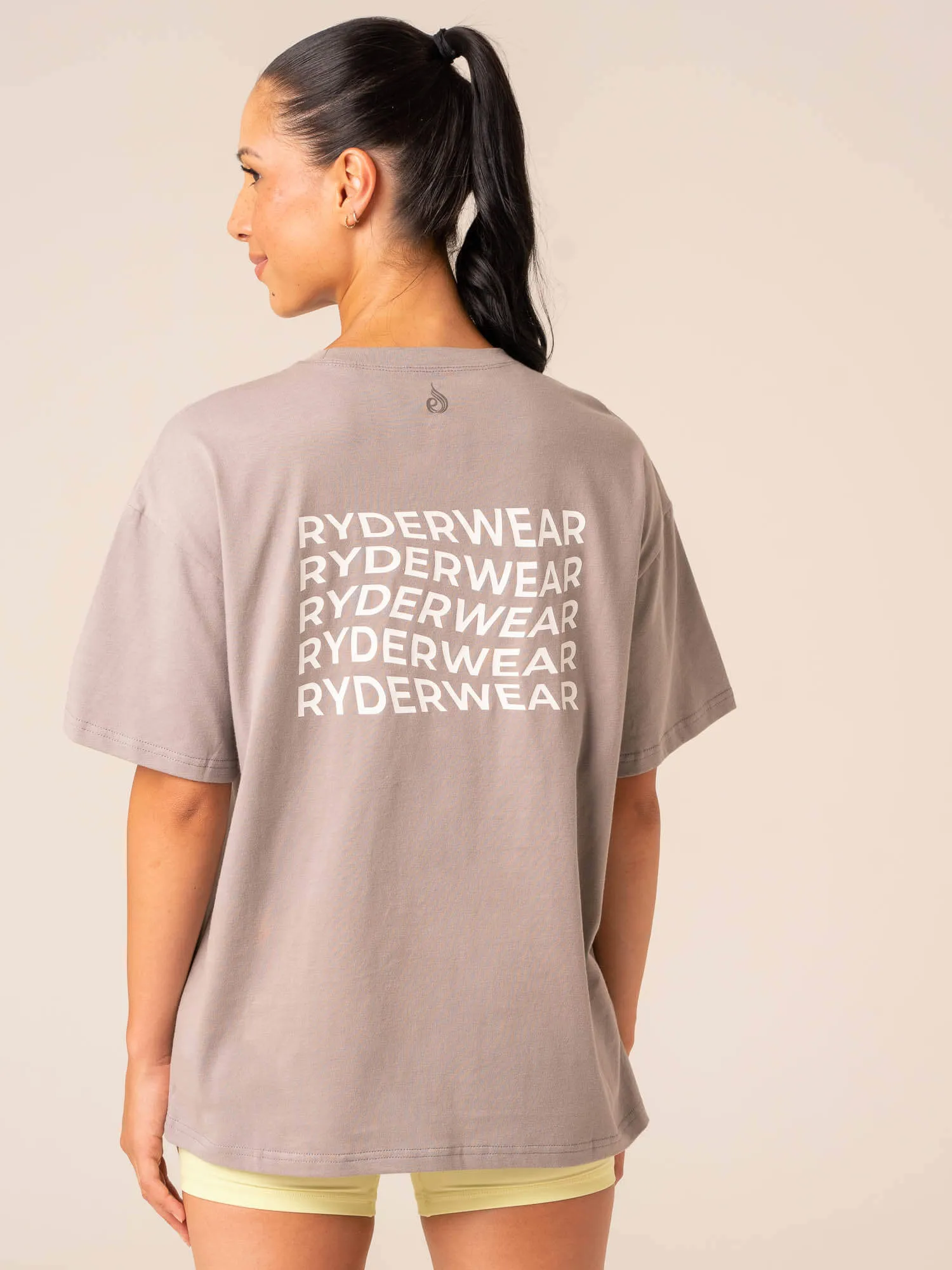Embody Oversized T-Shirt - Steel Grey