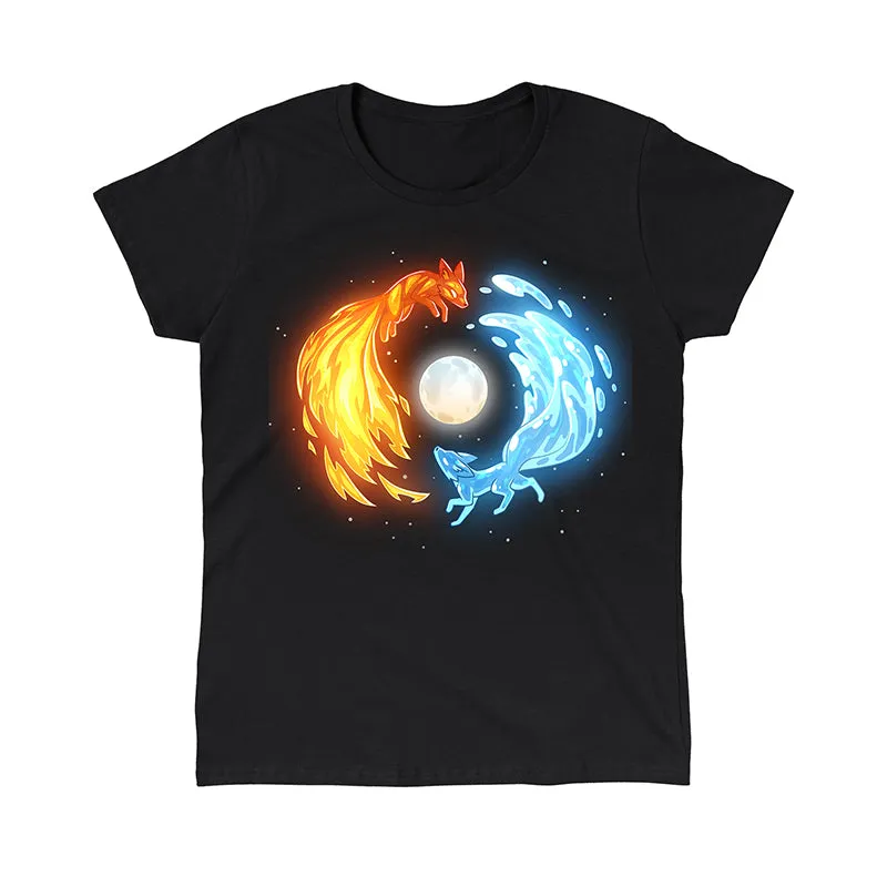 Fire and Water Kitsune