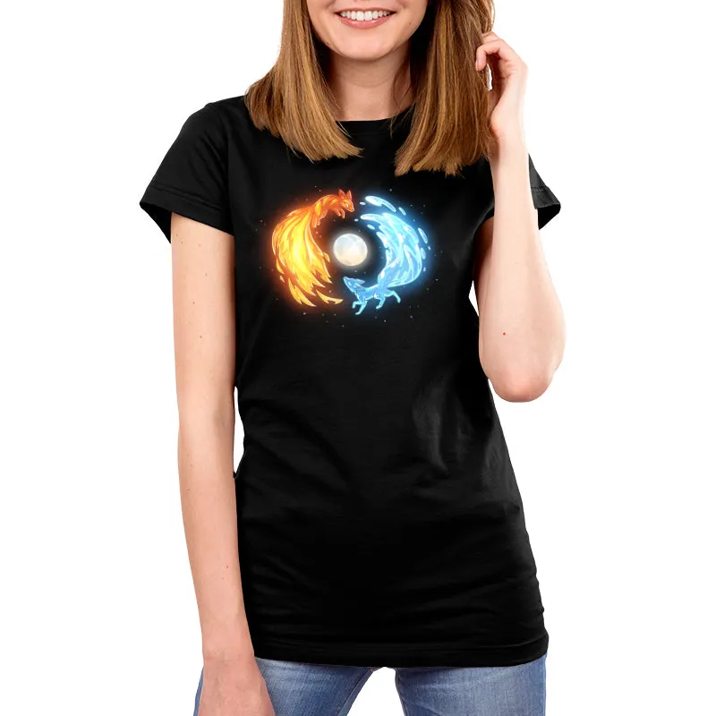 Fire and Water Kitsune