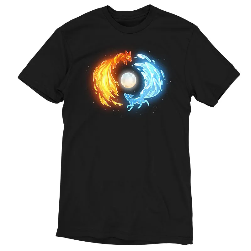 Fire and Water Kitsune