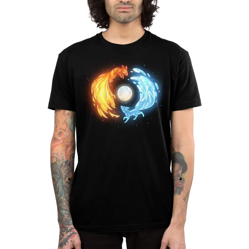Fire and Water Kitsune