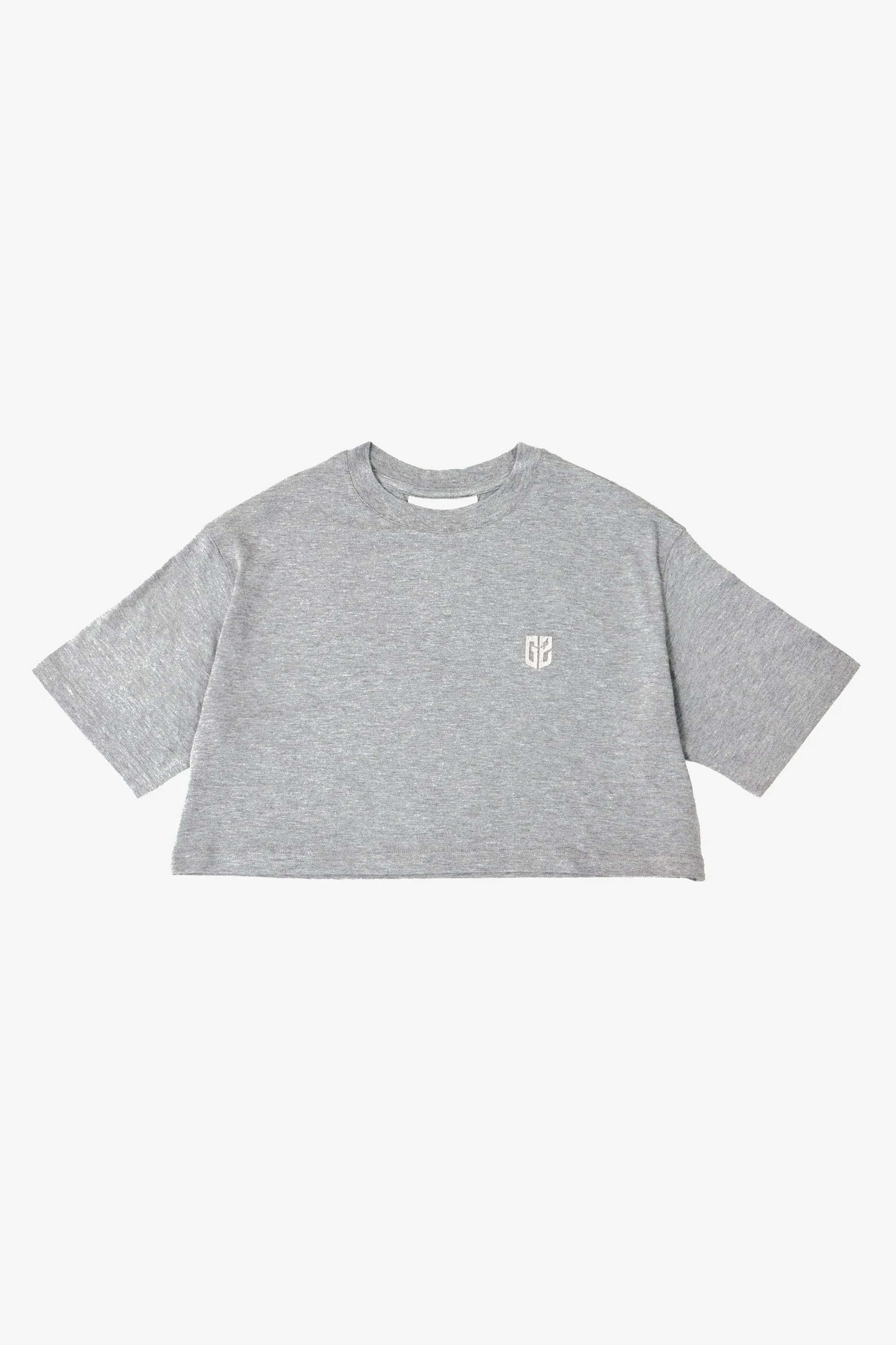 G2 ESSENTIALS - Cropped Tshirt - Glacier Gray