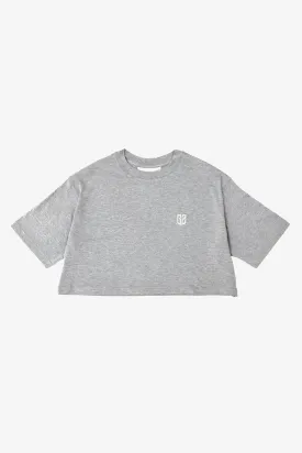 G2 ESSENTIALS - Cropped Tshirt - Glacier Gray