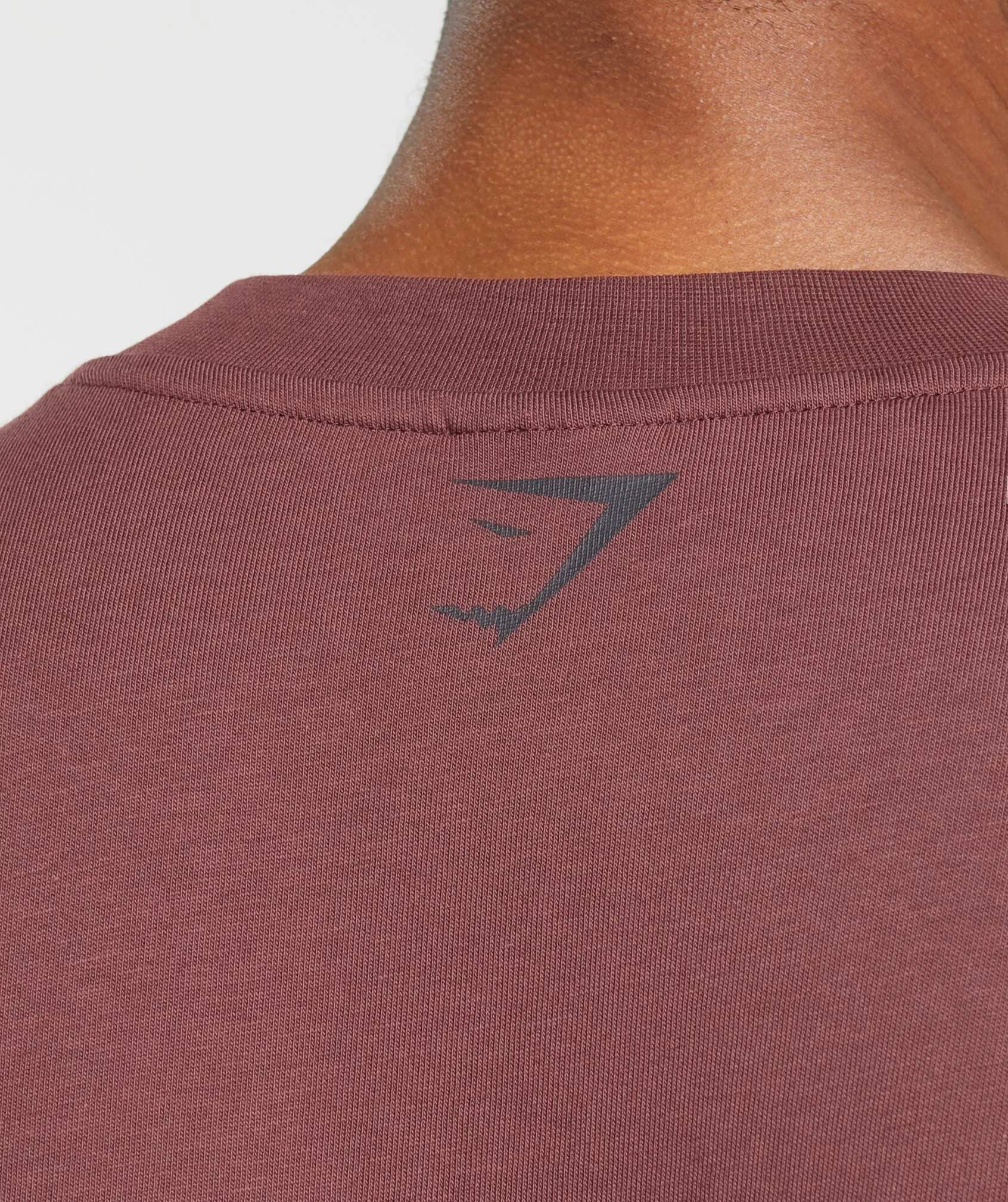 Gymshark Conditioning Graphic T-Shirt - Burgundy Brown