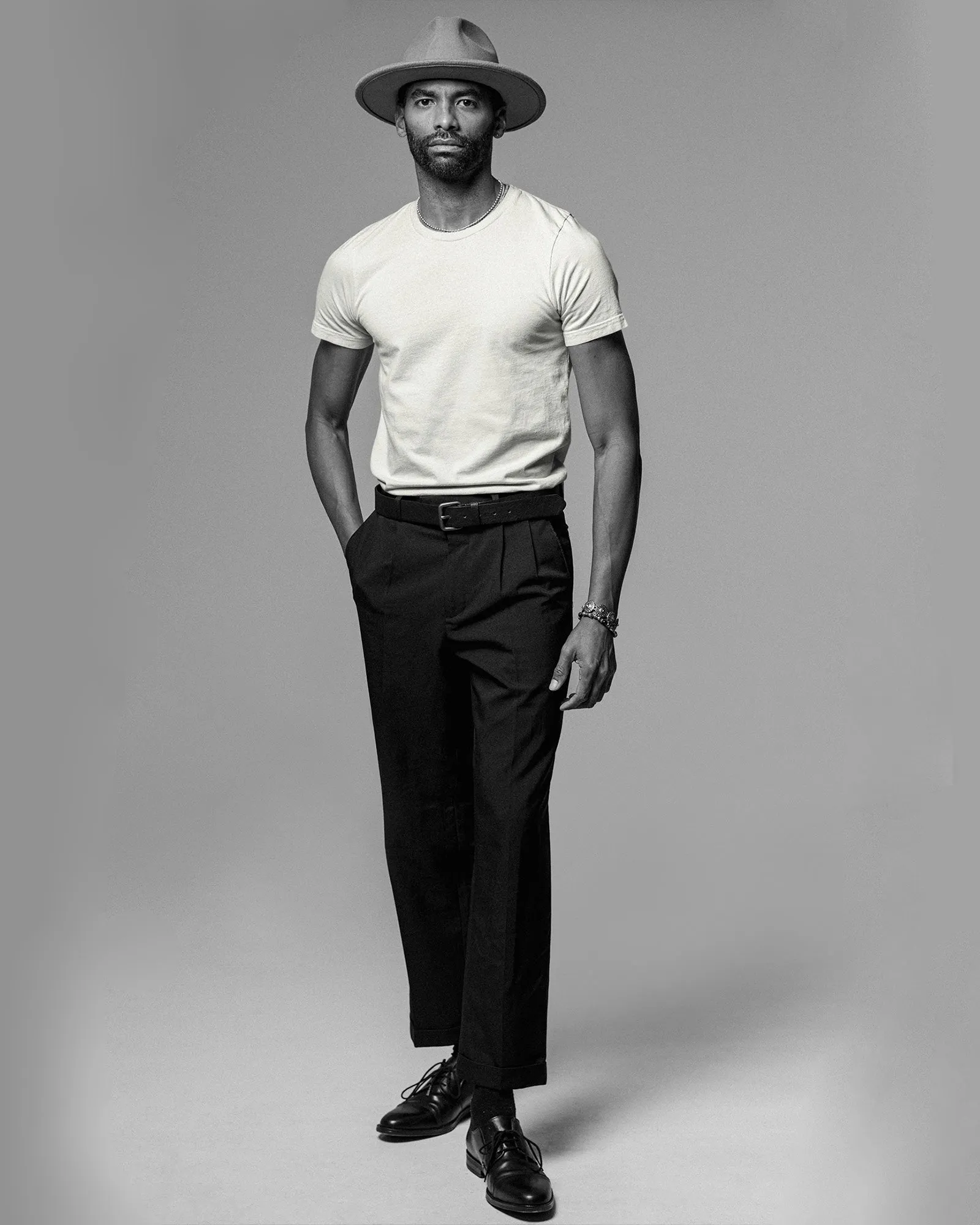 Half Sleeves Crew Neck: Eggshell