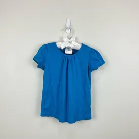 Hanna Andersson Bright Basic Tee Blue 120 cm 6-7