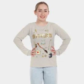 Harry Potter Hogwarts Long Sleeved Top